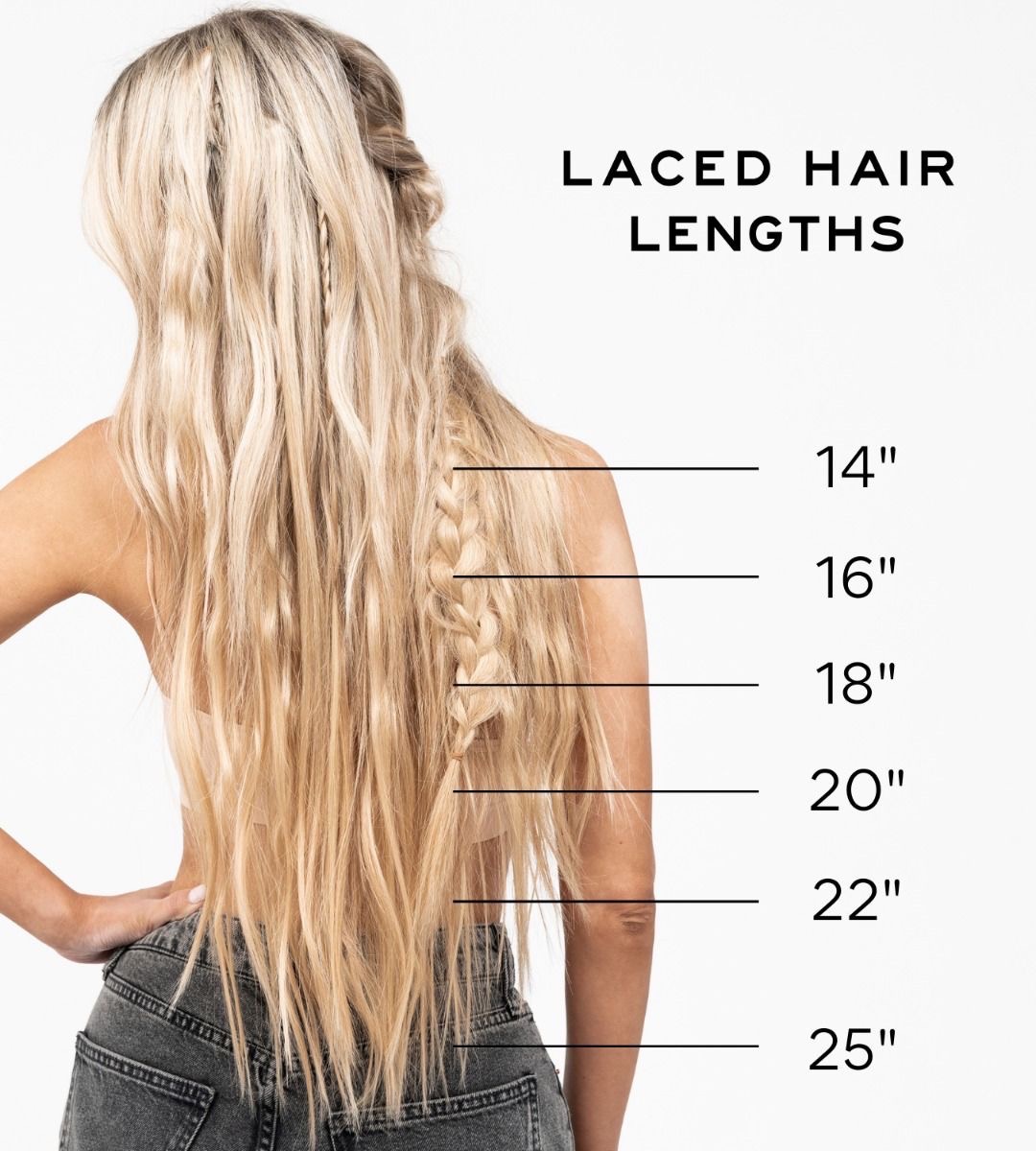 Hair Extension Length Guide